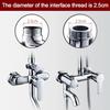 Round Extension Tube Stainless Steel Shower Bracket New Shower Extension Rod