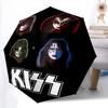 Kiss Band Cosmic Concert Automatic Umbrella - Suitable Travel Outdoor Portable Umbrella Birthday Gift Daily Essentials