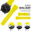 Ремешок 20 мм 22 мм для Samsung Galaxy Watch 4/6/Classic/5/pro/3/active 2/Gear s3/S2 силиконовый браслет Huawei GT/4/2/GT2/3 Pro ремешок