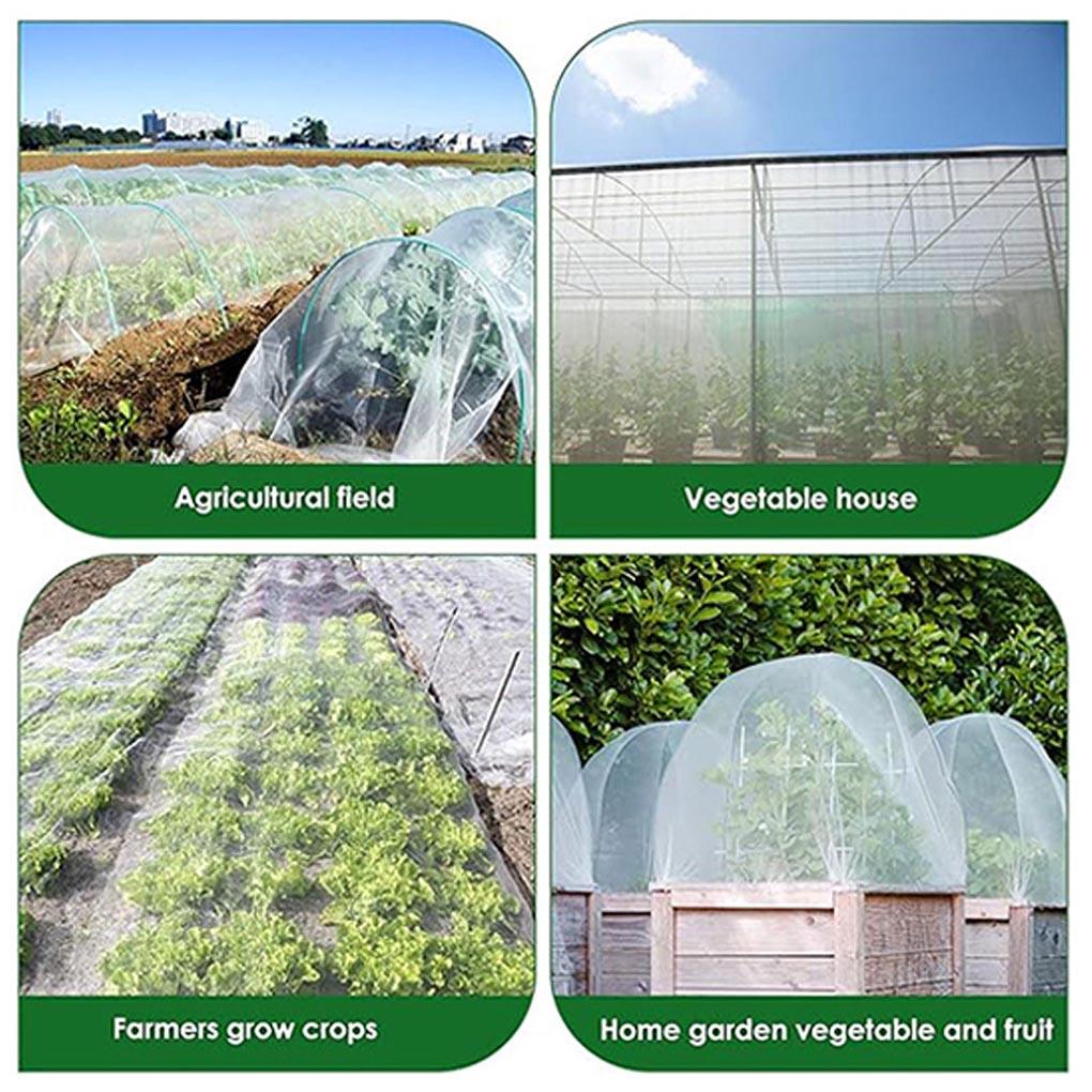 PE Encrypted Mesh Tear Resistant Corrosion Resistant UV Vegetable Pest And Plant Net