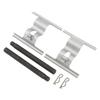 Rear Brake Pads Fitting Kit KIT1072 Disc Brake Pads Accessory Kit with Bolts for 7LA 7L6 7L7 2003 to 2010