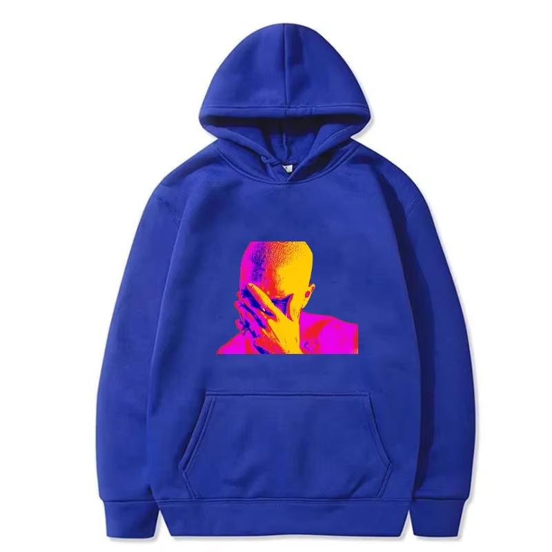 Frank Ocean Printed Hooded Sweatshirt Autumn and Winter Men's and Women's Same Hooded Sports Sweatshirt Casual Fashion Tops