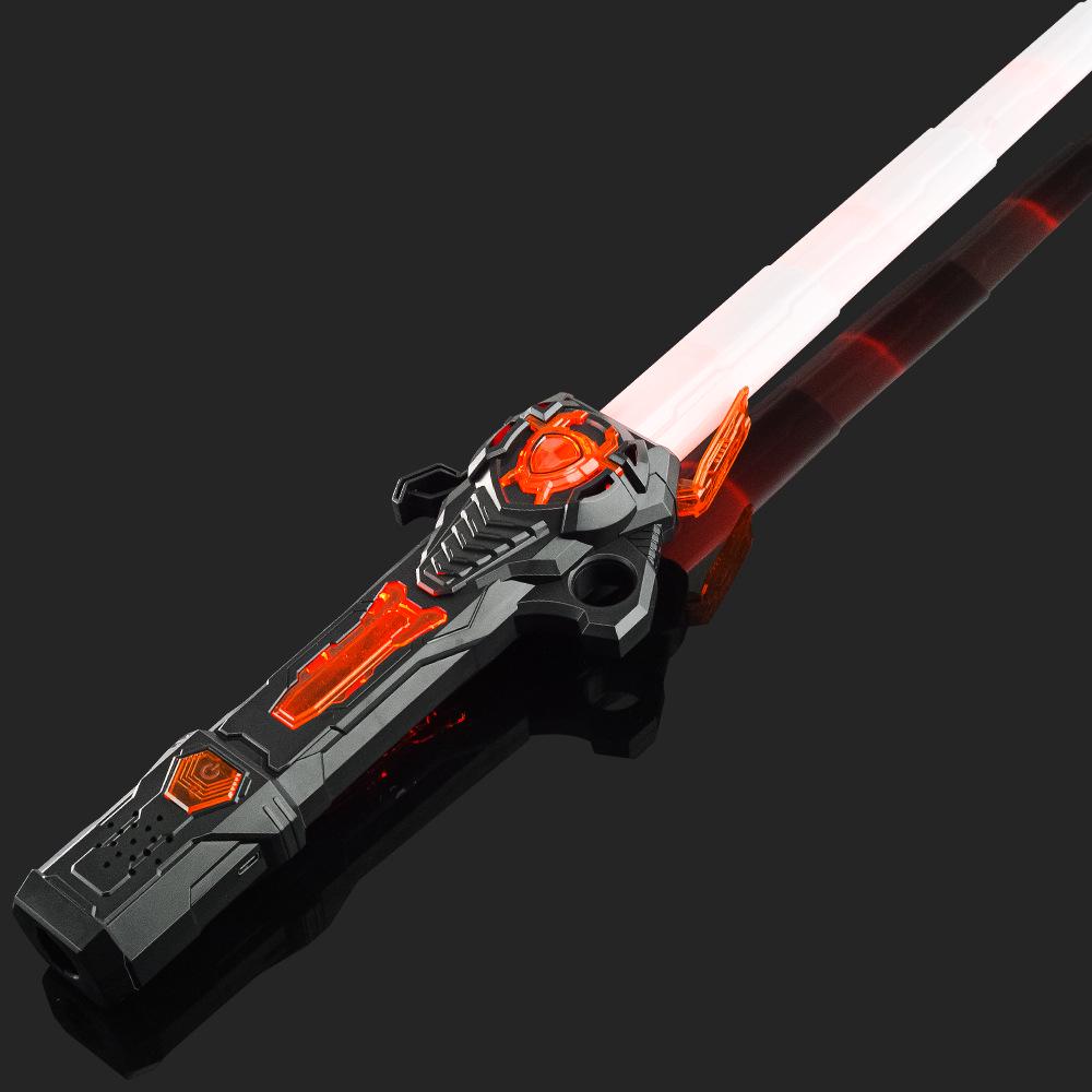 Премиальная металлическая подарочная коробка со световым мечом Звездных Войн - Перезаряжаемая, светящаяся игрушка для детей