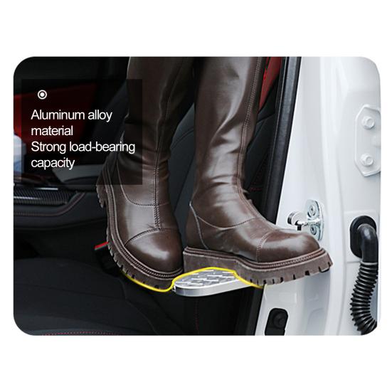 Складная подножка на дверь автомобиля с противоскользящей поверхностью, универсальная, алюминиевая, ступенька для багажника на крышу, автозапчасти для внедорожника, автодома, внедорожника