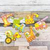 DJECO Puzzle Duo Artic-Roll Vehicle, Working Vehicle, Excavator, Picture Matching, Ages 1, 2, and 3, Boys and Girls, Toddlers, Baby Gift, Present,