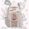 Crazy Animal City Animation Peripheral Judy Nick Fox Elementary School Bag Men'S And Women'S Casual Large Capacity Backpack