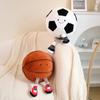 Futbol Chaqaloq Qo'g'irchog'i Basketbol Chaqaloq Yumshoq O'yinchoq Ijodiy Futbol Qo'g'irchog'i Qixi Festivali Valentin Kuni Sovg'asi Basketbol Mahsulotlari