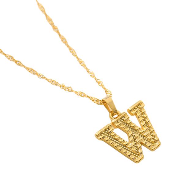 Креативное ожерелье с подвеской в виде 26 букв английского алфавита, подарки для женщин, ожерелье с буквами алфавита из ювелирного сплава, подарки для друзей