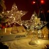 Glitter LED Christmas Tree Topper Star Gold/Silver Xmas Tree Ornaments  Shopping Mall