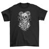 'Gothic_94'' Skull and Roses Tee, Darkly Humorous - 100% Cotton, Unisex Design. Per