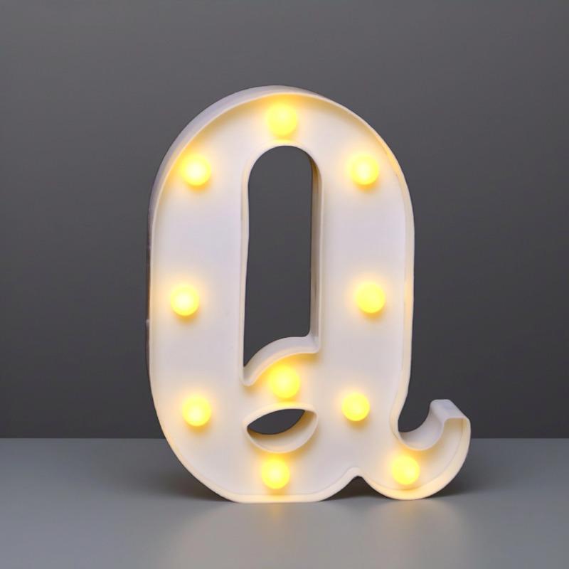 22 см светодиодные буквы и цифры для мероприятий - Идеально для дней рождения и предложений.