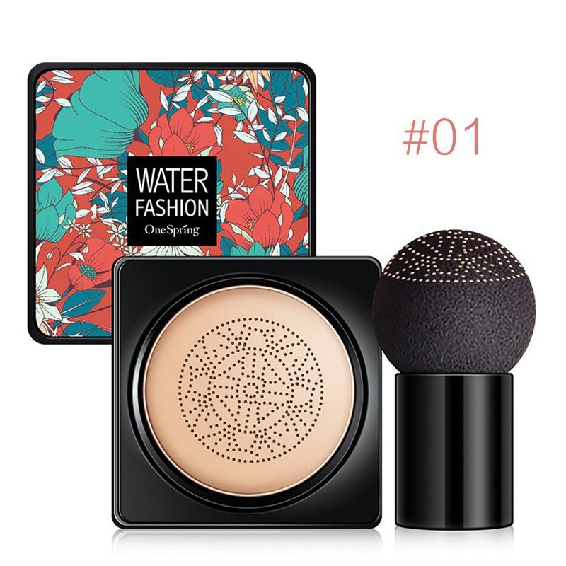 Надувная подушка CC Cream Mushroom Head Foundation Увлажняющий BB крем Nude Makeup Стойкий матовый корректор Foundation Makeup