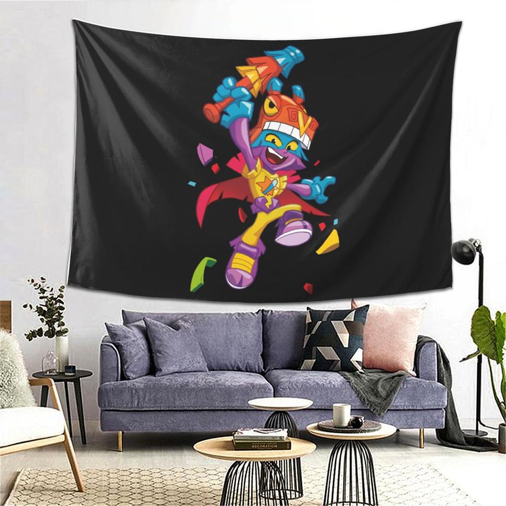 Superthings Tapestry Wall Hanging Aesthetic Home Decoration Tapestries for Dorm Room