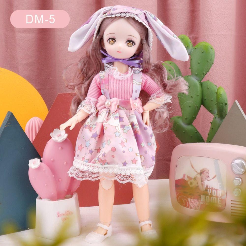 Наряди 30 см Аниме Bjd Куклу с Одеждой 30 см Шарнирные Игрушки 1/6 Куклы Bjd Детская Игрушка