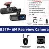 E-ACE Dash Cam UHD 4K для автомобильной камеры ночного видения с GPS WiFi 24-часовая запись парковочного цикла 4K передняя и 1080P задняя с двумя объективами