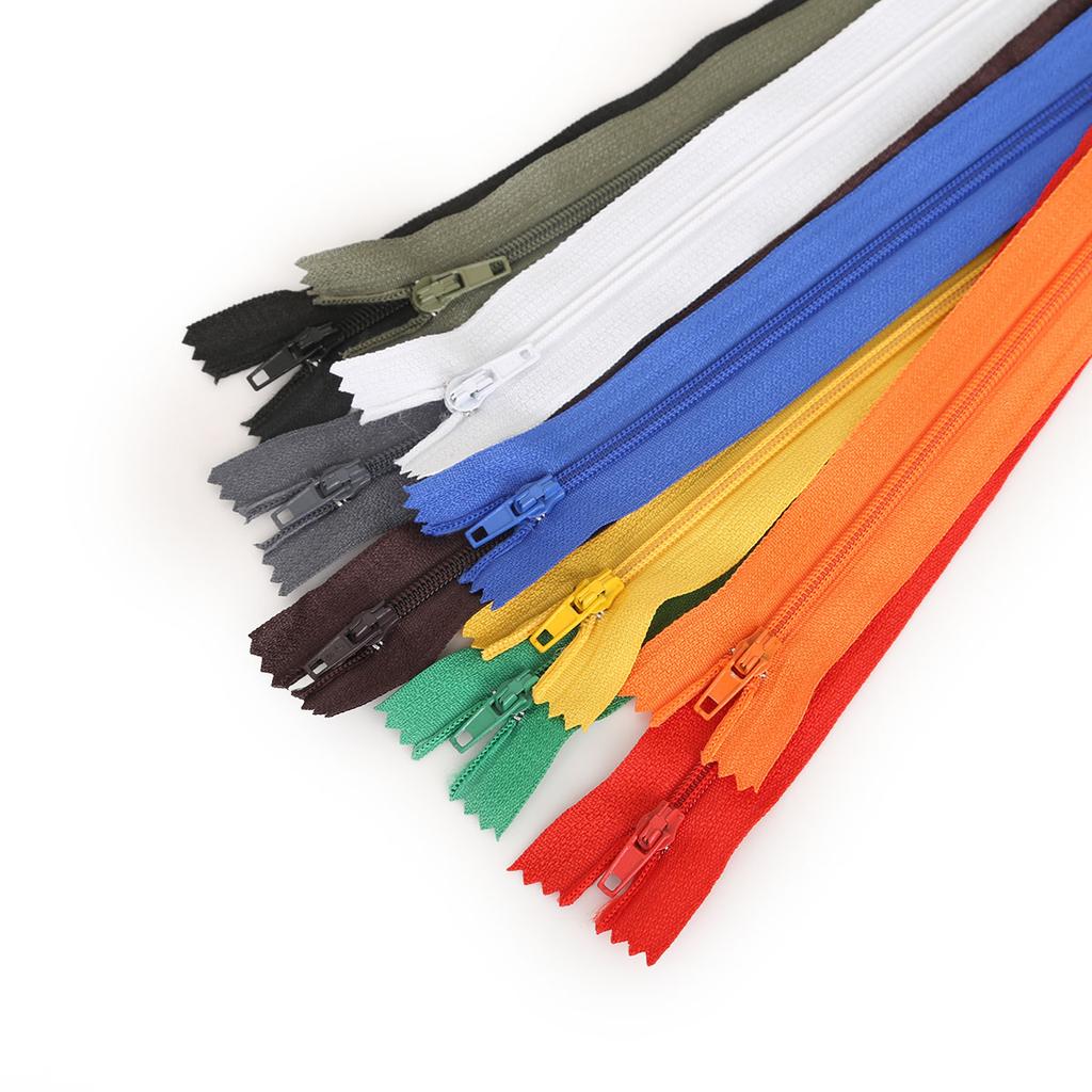 10 шт. нейлоновых спиральных молний, портновские, для одежды, ручной работы, DIY, для общего бытового использования, ручное шитье, швейная фурнитура