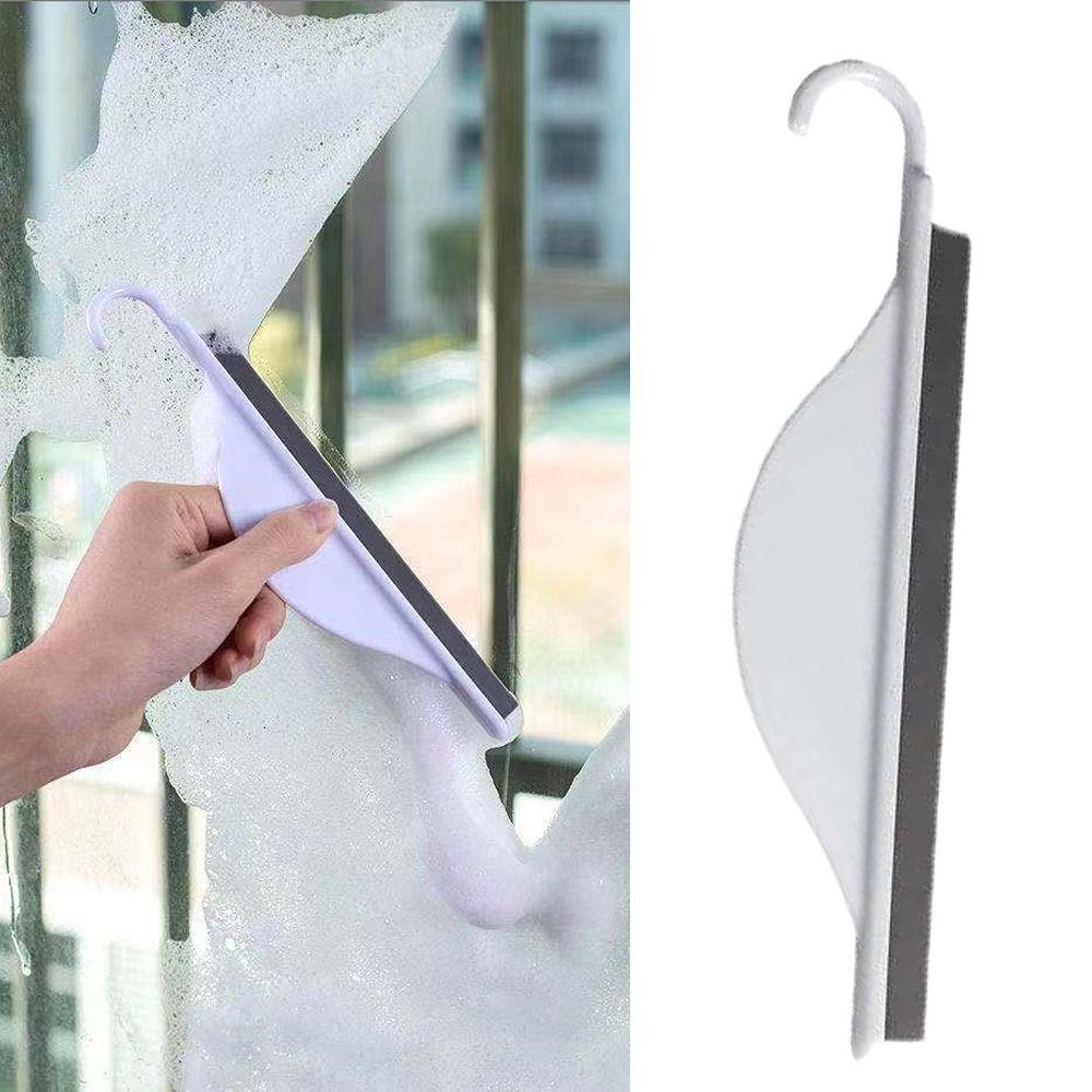 Домашний мини-скребок для окон из ТПР, бытовой очиститель для стекла, чистящая щетка