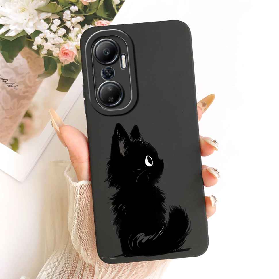 Чехол для Infinix Hot 20 4G X6826 X6826B X6826C 2022 Новый модный узор Мягкая силиконовая задняя крышка для Hot 20 Hot20 Корпус 6.82''