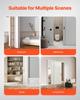 Bypass Door Hardware 5ft Bypass Closet Door Track Kit for 2 Door System