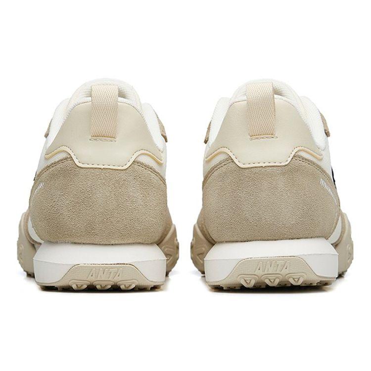 Anta Lifestyle Series Fabric Synthetic Leather Shock Absorbing Non-Slip Wear-Resistant Breathable Lightweight Low-Top Casual Shoes 112238856-7