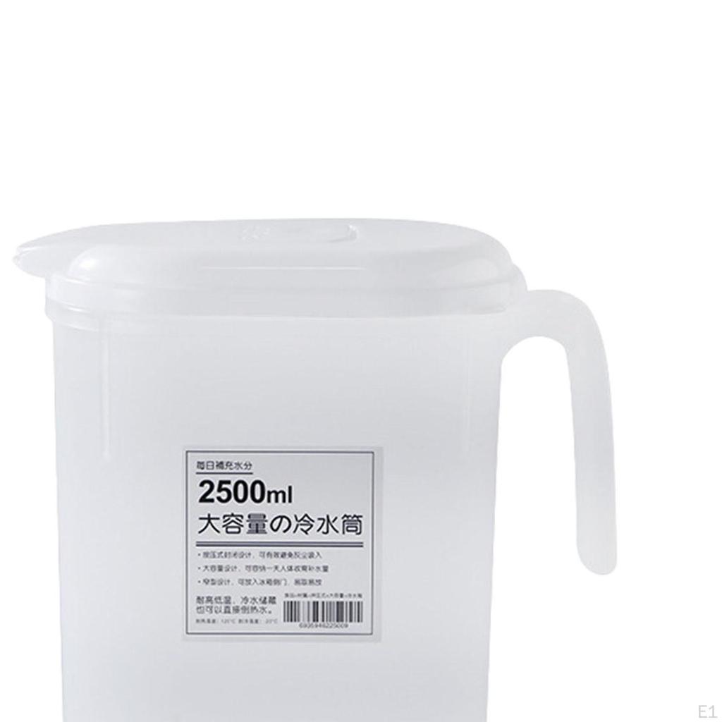 Beverage Dispenser Cold Kettle Leakproof Easy Clean Water Jug Juice Container for Store Activities