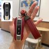 Для Porsche Panamera 971 Boxster Cayman 9YA Cayenne 92A 911 970 981 718 Macan 95B Кожаный чехол-обложка для автомобильного ключа Брелок