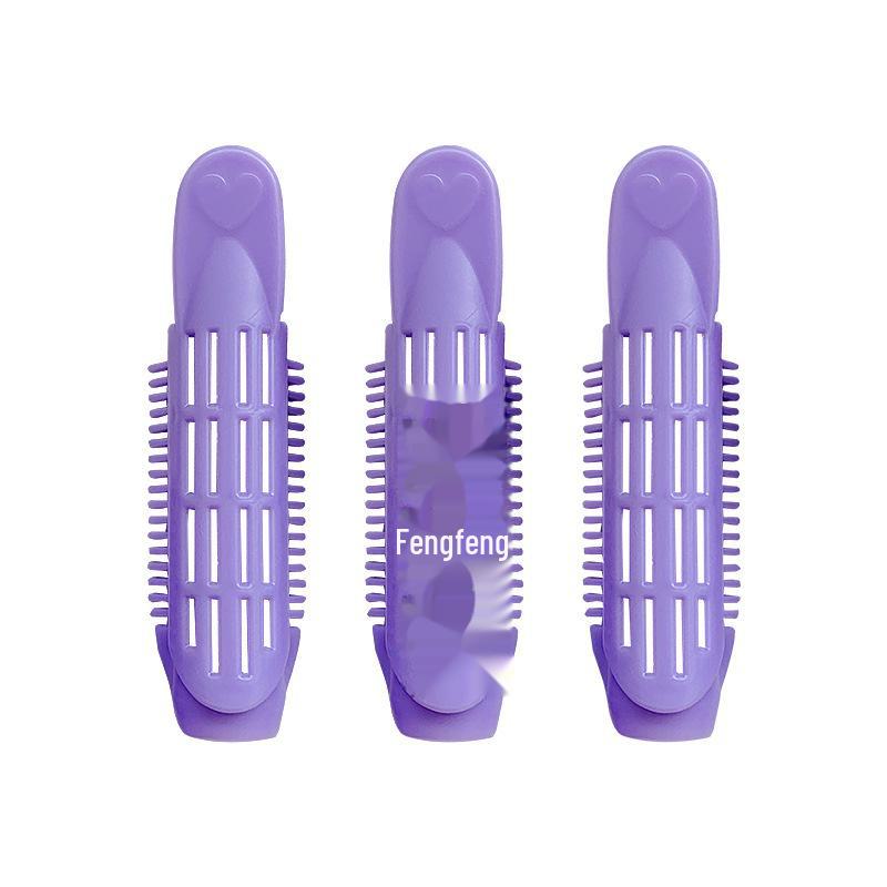 Пушистая заколка для корней волос для создания ленивых воздушных челок и фиксированных локонов