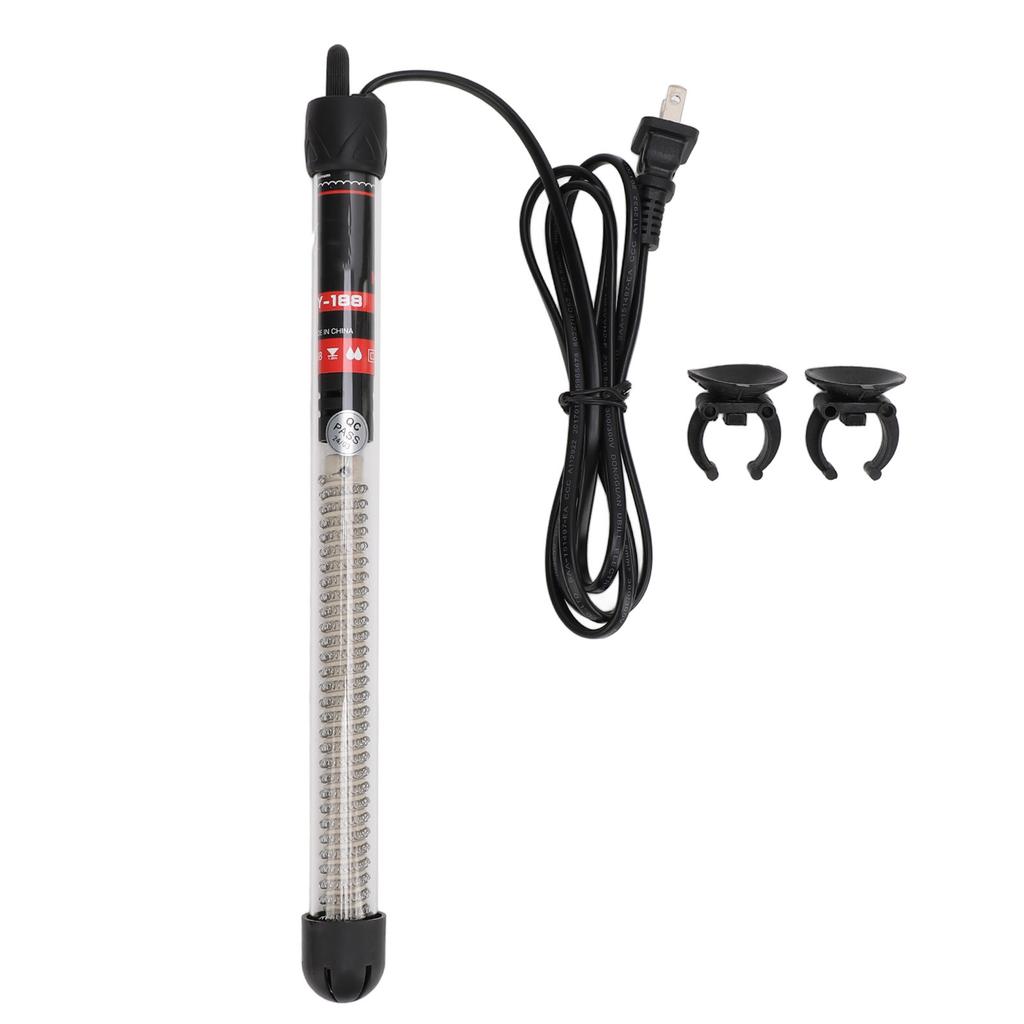 Погружной обогреватель для аквариума Автоматический термостат Стеклянный обогреватель для аквариума для морской рыбы