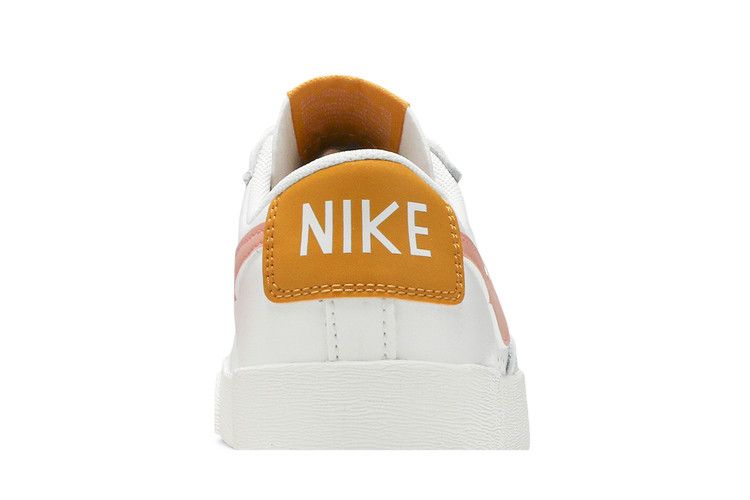 Женские кроссовки Nike Blazer Low Summit White Pink Quartz (Женский) Саммит Уайт/Розовый Кварц-Пыльца Рассвета