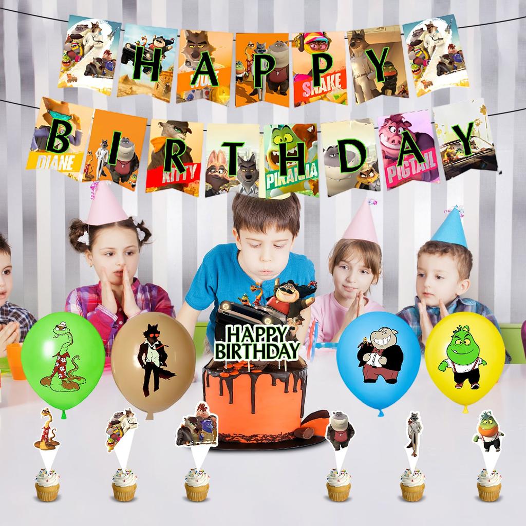 Баннер Украшение для торта Подходит для украшения на день рождения