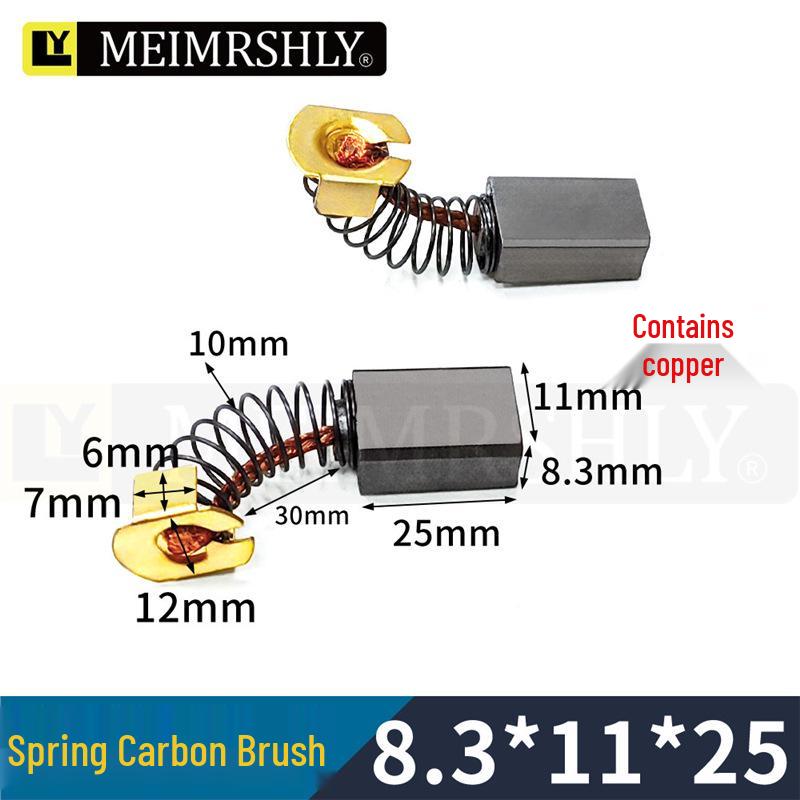 Durable Graphite Carbon Brush 8x12x20 for Treadmill DC Motor