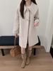 2025 Autumn/Winter Double-Faced Wool Duffle Coat - Loose, Long, Casual, Petite Fit