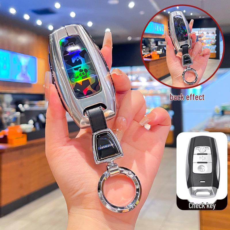 Совместимая металлическая пряжка, чехол для ключа для Great Wall Haval: H2S, M6, F5, F7X, Большой Пес, Божественный Зверь, Яростный Дракон, Дракон Макс, Сова