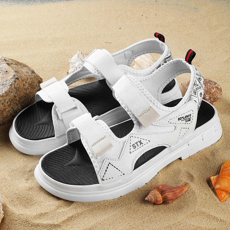 Sandals Men's Summer Teen Versatile Casual Sandals Driving Platform Outdoor Sports Leisure Vietnam Beach Slippers
