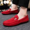 Spring and Summer Men's Shoes Casual Shoes Men's Cloth Shoes Doudou Shoes Men's Lazy Shoes Foot Cover Large Size 46 Trendy Shoes