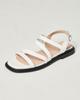 Sandals 2400 36 White Leather