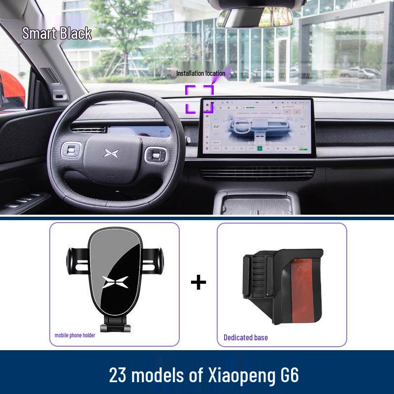Xiaopeng G6 Phone Mount: Dedicated Car Holder & Interior Decoration