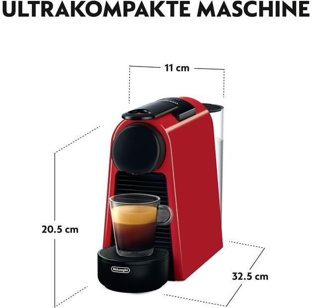 Capsule Coffee Machine DeLonghi EN 85.R Essenza Mini Ruby Red