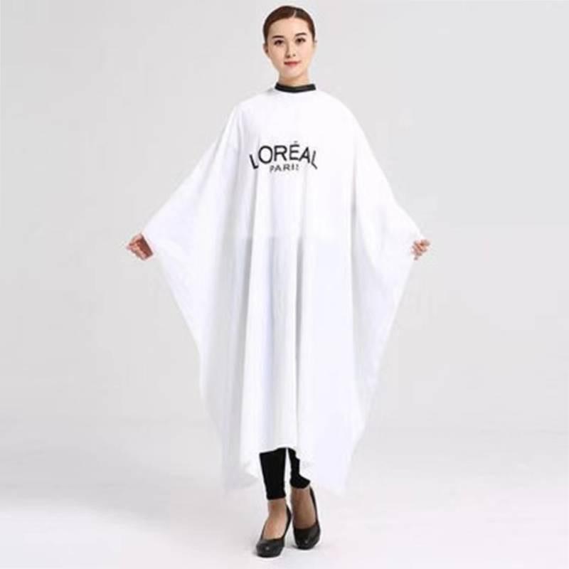 Парикмахерский фартук-накидка из водонепроницаемой полиэстеровой ткани для барберов и парикмахеров