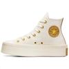 Chuck Taylor All Star Corduroy Comfortable Non-Slip Wear-Resistant Skate Shoes Women Sneakers Off-White A07204C