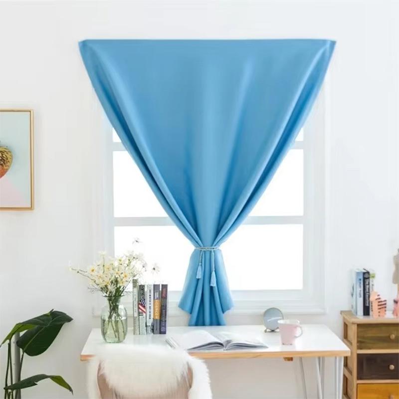 100% Светонепроницаемые шторы для спальни Самоклеящиеся шторы для затенения окон Фланелевые шторы для спальни Блэкаут штора Солнцезащитная штора