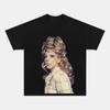 New LADY GAGA Printed Short Sleeve Cotton Crew Neck Loose Casual T-Shirt Fashion Sports Streetwear Top Unisex
