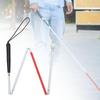 Blind Cane Walker Folding Elderly Lightweighted Aluminum Alloy Trekking Pole 4 Section 112cm