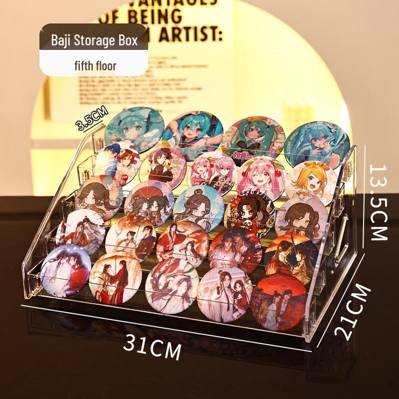 Pop Mart Acrylic Dustproof Display Box for Blind Box Figures