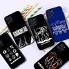 Чехол для телефона Rock-группы R-Radiohead для IPhone 17 Air 16 Pro Max 15 14 13 12 11 Mini Мягкая задняя крышка из ТПУ