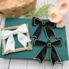 Ribbon Cloth Patch 3D Cloth Applique Clothes Accessory Bow Patch  Women
