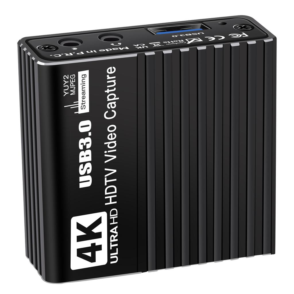 USB 3.0 Video Capture Card HDMI 4K Recording Box Game 1080P Video Recorder 60FPS