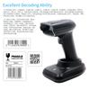 Handheld 1D/2D/QR Barcode Scanner Wireless BT & 2.4G USB Wired Bar Code Reader CMOS Image Sensor