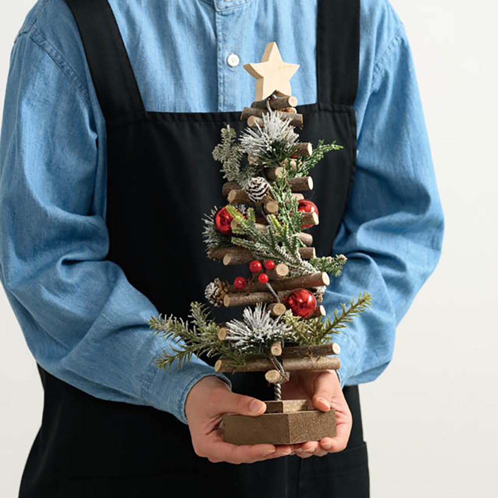 ГОЛОВЫ Рождественский дисплей 150 мм Ш x 150 мм Г x 380 мм 1 шт. X-DT5 Дерево, В,