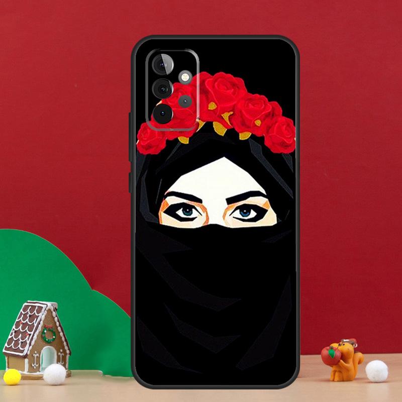 Мусульманский Исламский Чехол-Хиджаб для Девочек на Samsung Galaxy A56 A33 A13 A36 A23 A52 A32 A12 A54 A34 A14 A16 A53 A15 A35 A55 A17